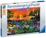 Ravensburger | Turtle in the Reef | 500 Pieces | Jigsaw Puzzle