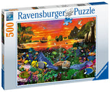 Turtle in the Reef | Ravensburger | 500 Pieces | Jigsaw Puzzle