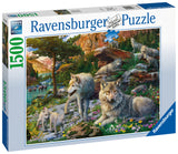 Wolves in Spring | Ravensburger | 1500 Pieces | Jigsaw Puzzle