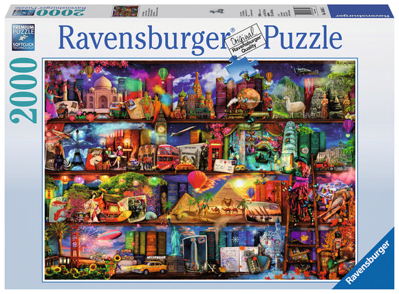 Ravensburger | World of Books - Aimee Stewart | 2000 Pieces | Jigsaw Puzzle
