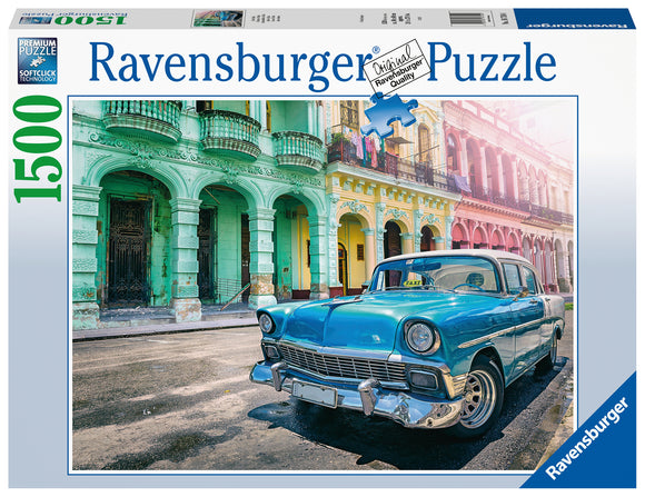 Ravensburger | Cars of Cuba | 1500 Pieces | Jigsaw Puzzle
