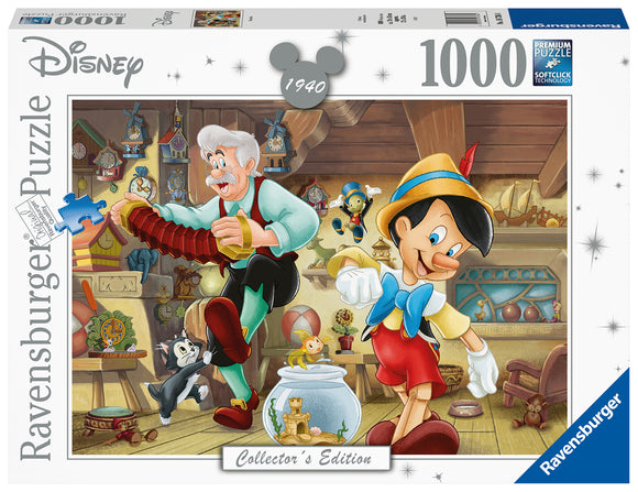 Ravensburger | Pinocchio - Disney Collector's Edition | 1000 Pieces | Jigsaw Puzzle