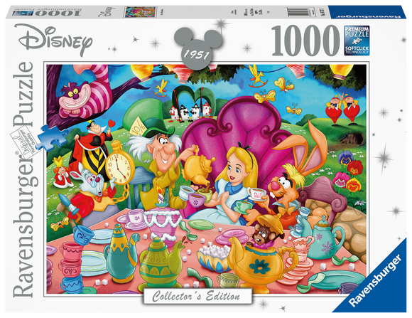 Ravensburger | Alice In Wonderland - Disney Collector's Edition | 1000 Pieces | Jigsaw Puzzle