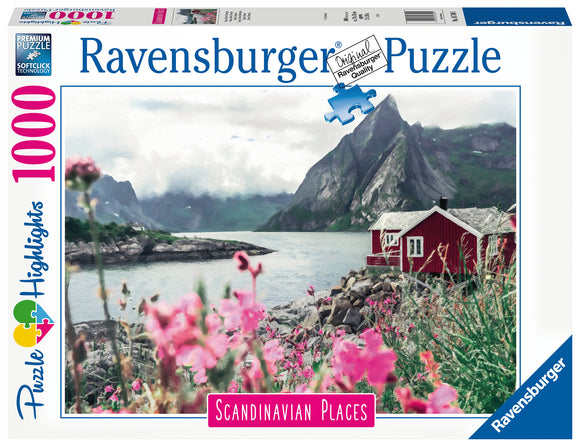 Ravensburger | Lofoten - Norway | Scandinavian Places | 1000 Pieces | Jigsaw Puzzle