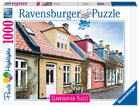 Ravensburger | Aarhus - Denmark | Scandinavian Places | 1000 Pieces | Jigsaw Puzzle