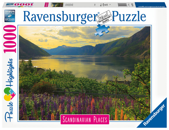 Ravensburger | Fjord - Norway | Scandinavian Places | 1000 Pieces | Jigsaw Puzzle