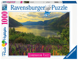 Fjord - Norway | Scandinavian Places | Ravensburger | 1000 Pieces | Jigsaw Puzzle