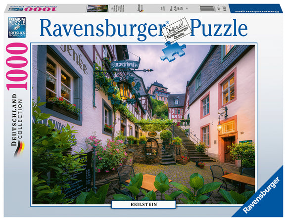 Ravensburger | Evening in Beilstien, Germany | Deutschland Collection | 1000 Pieces | Jigsaw Puzzle