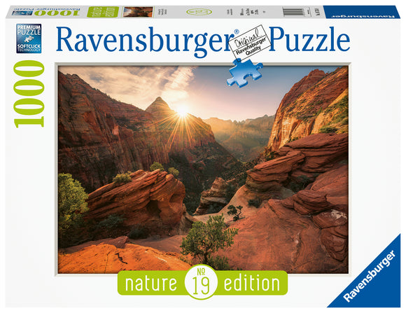 Ravensburger | Zion Canyon - USA | Nature Edition No.19 | 1000 Pieces | Jigsaw Puzzle