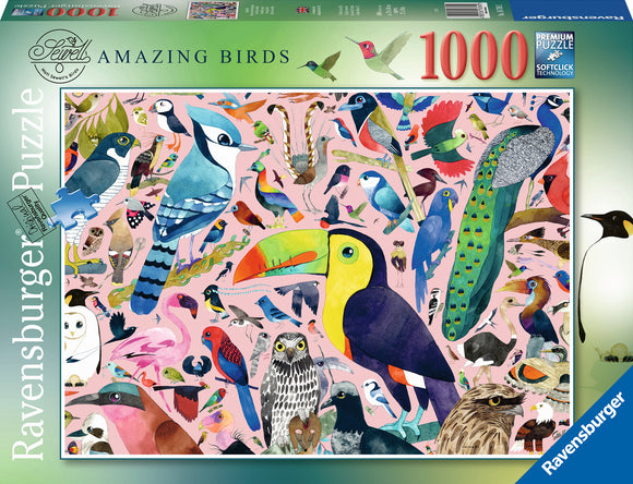 Ravensburger | Amazing Birds | 1000 Pieces | Jigsaw Puzzle