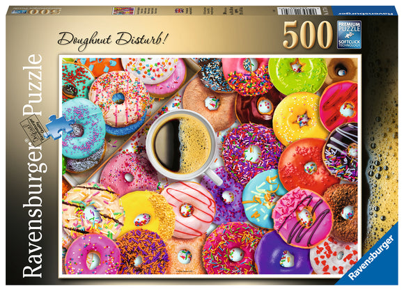 Ravensburger | Doughnut Disturb! - Aimee Stewart | 500 Pieces | Jigsaw Puzzle