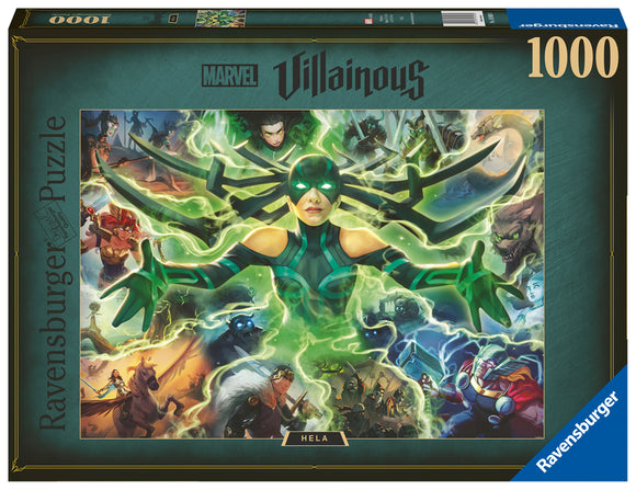 Ravensburger | Hela - Marvel Villainous | 1000 Pieces | Jigsaw Puzzle