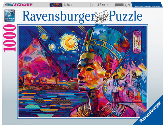 Ravensburger | Nefertiti on the Nile | 1000 Pieces | Jigsaw Puzzle