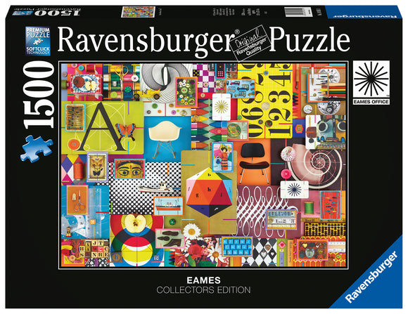 Ravensburger | Eames House of Cards - Shelley Davies | 1500 Pieces | Jigsaw Puzzle