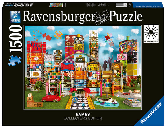 Ravensburger | Eames House of Cards Fantasy - Shelley Davies | 1500 Pieces | Jigsaw Puzzle