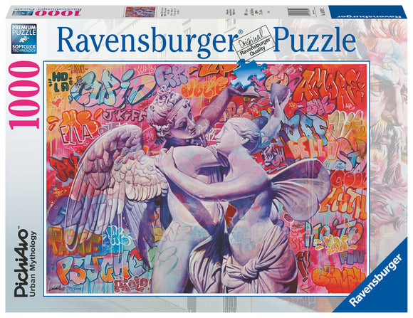 Ravensburger | Cupid and Psyche in Love | 1000 Pieces | Jigsaw Puzzle
