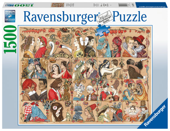Ravensburger | Love Through the Age | 1500 Pieces | Jigsaw Puzzle