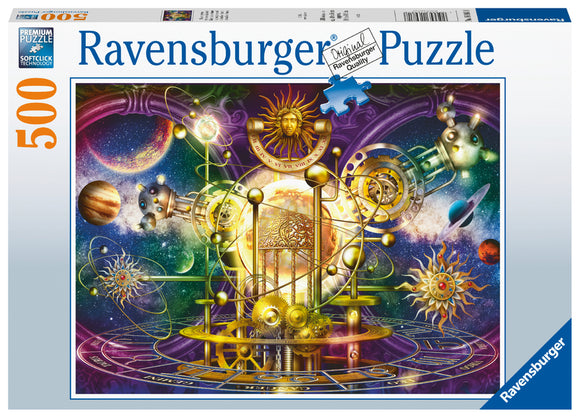 Ravensburger | Golden Solar System | 500 Pieces | Jigsaw Puzzle