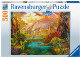 Land of the Dinosaurs | Ravensburger | 500 Pieces | Jigsaw Puzzle