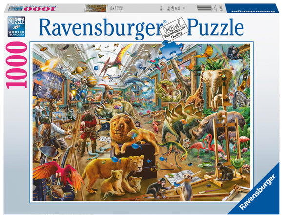 Ravensburger | Chaos in the Gallery | 1000 Pieces | Jigsaw Puzzle