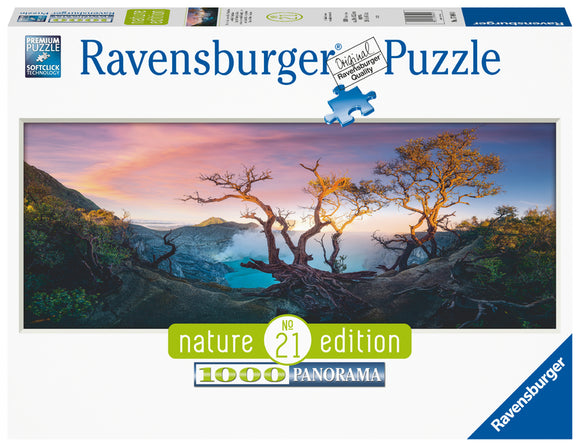 Ravensburger | Acid Lake - Mount Lje | Nature Edition No.21 | 1000 Pieces | Panorama Jigsaw Puzzle