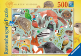 Garden Visitors | Ravensburger | 500 Pieces | Jigsaw Puzzle