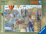 Ravensburger | Around the UK and Ireland | 1000 Pieces | Jigsaw Puzzle