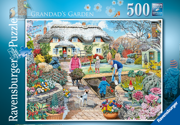 Ravensburger | Grandads Garden | 500 Pieces | Jigsaw Puzzle
