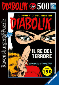 Ravensburger | Diabolik Comic 1962 | 500 Pieces | Jigsaw Puzzle