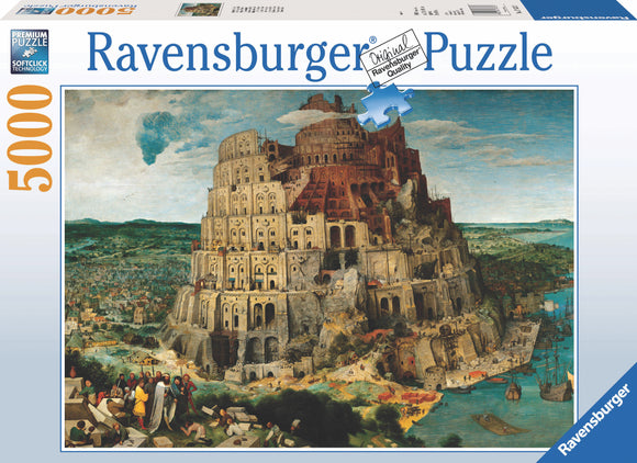 Ravensburger | The Tower of Babel | 5000 Pieces | Jigsaw Puzzle
