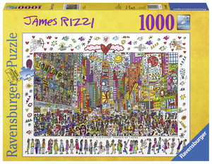 Times Square - James Rizzi | Ravensburger | 1000 Pieces | Jigsaw Puzzle