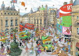 Piccadilly Circus - London | Fleroux Cities | Ravensburger | 1000 Pieces | Jigsaw Puzzle