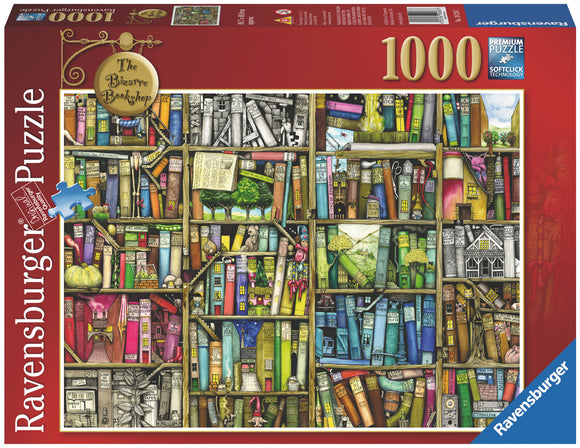 Ravensburger | The Bizarre Bookshop | Colin Thompson | 1000 Pieces | Jigsaw Puzzle