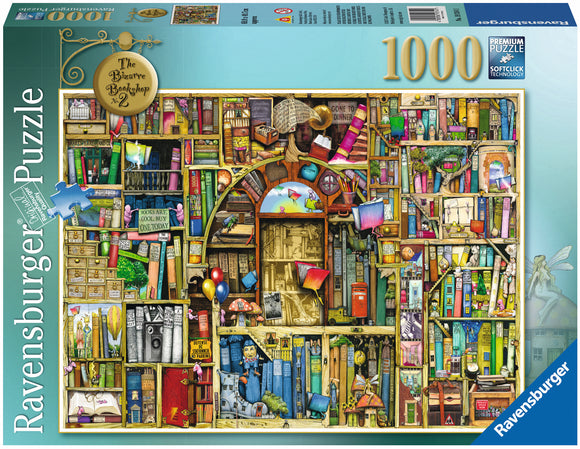 Ravensburger | The Bizarre Bookshop 2 | Colin Thompson | 1000 Pieces | Jigsaw Puzzle