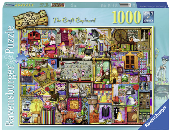 Ravensburger | The Craft Cupboard - Curious Cupboards No.2 | Colin Thompson | 1000 Pieces | Jigsaw Puzzle