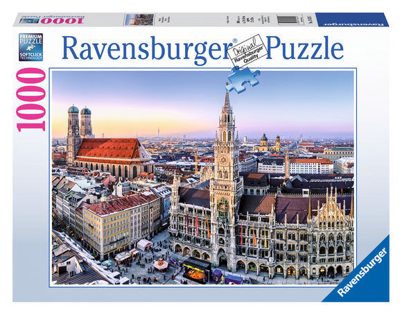 Ravensburger | Munich - Germany | Deutschland Collection | 1000 Pieces | Jigsaw Puzzle