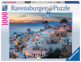 Evening in Santorini | Ravensburger | 1000 Pieces | Jigsaw Puzzle