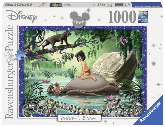 Ravensburger | The Jungle Book - Disney Collector's Edition | 1000 Pieces | Jigsaw Puzzle