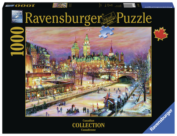 Ottawa Winterlude Festival - Canadian Collection | Ravensburger | 1000 Pieces | Jigsaw Puzzle